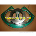 Shotcrete spares-wear plate and cutting ring